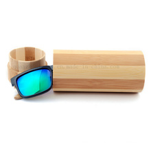 OEM Logo Wooden Shape Spectacle Sunglasses Case